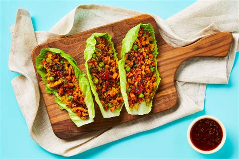Vegan Curried Chickpea Lettuce Wraps Recipe Hellofresh