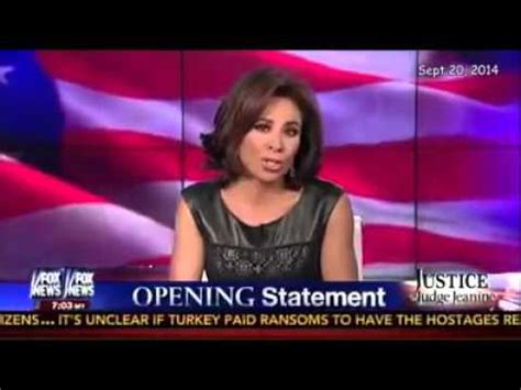 Judge Jeanine Pirro On A Fear Porn Rant About Isis YouTube