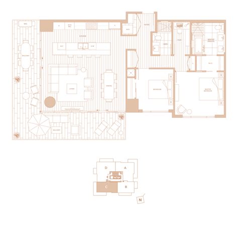 Plan C 1335 Howe By Onni Vancouver Luxury Condos