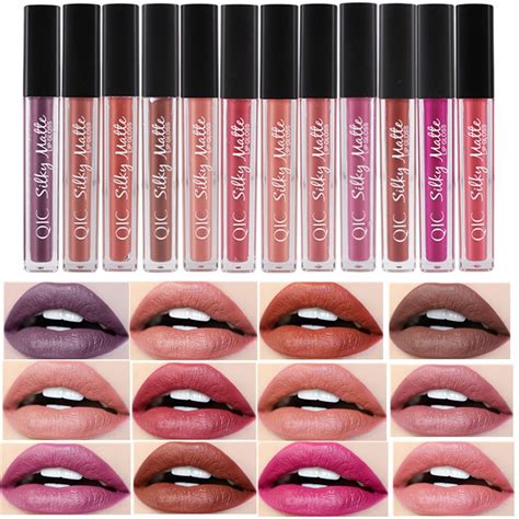 New Color Brand Waterproof Liquid Lipstick Matte Gloss Lip Nude