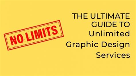 The Ultimate Guide To Unlimited Graphic Design Services