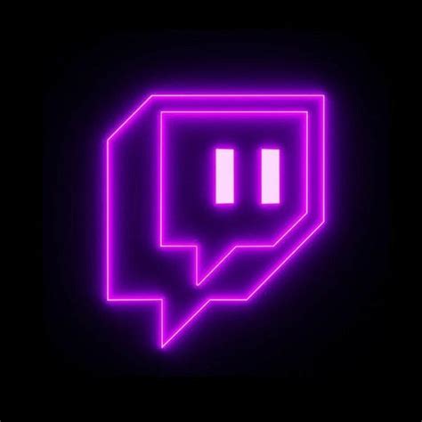 Twitch Icon Neon By Dprospect On Deviantart