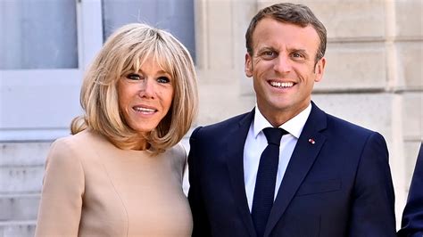 Brigitte Macron Is Back With A Classic Take On Parisian Chic Vogue