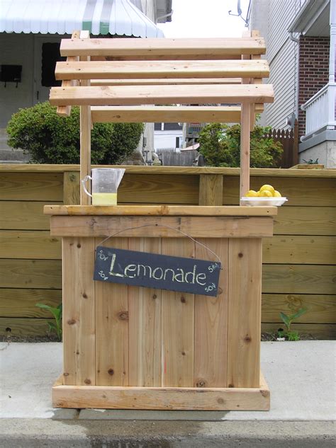 folding lemonade stand plans