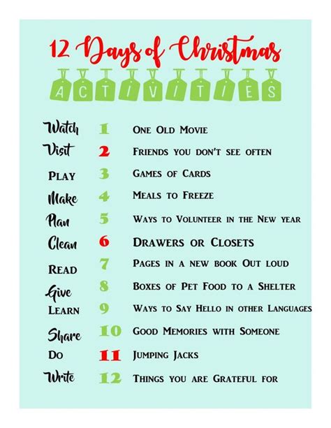 Funny 12 Days Of Christmas Cards