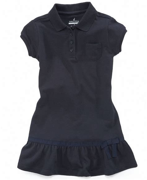 Nautica Kids Dress Little Girls Uniform Polo Dress And Reviews Kids