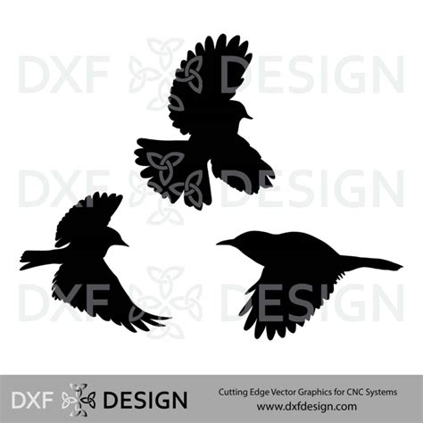 Free Dxf File Songbirds For Cnc Plasma Cutting