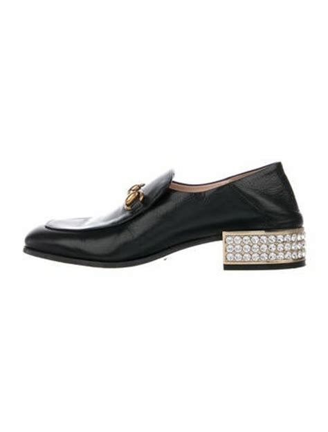 Gucci 2018 1955 Horsebit Accent Loafers Black Shopstyle Flats