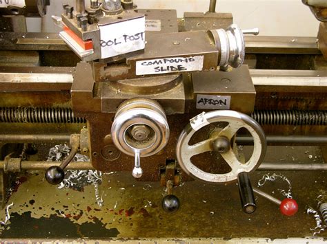 Using The Metalwork Lathe Turning Down Taper Turning Dr Flickr
