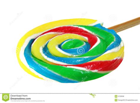 Close Up Of Lollipop Candy (swirl Pop) Royalty Free Stock Photos ...