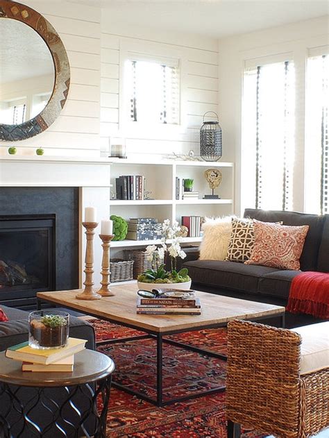 Farmhouse Living Room Design Ideas Remodels And Photos Houzz