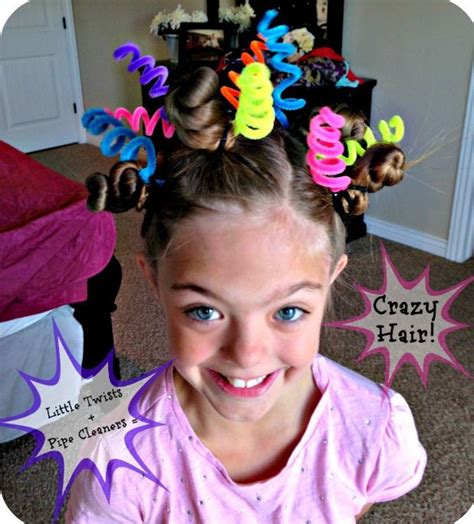 Quick And Easy Crazy Hair Day Ideas