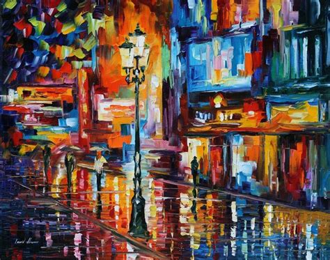 Breathtaking Oil Paintings Using Only A Palette Knife