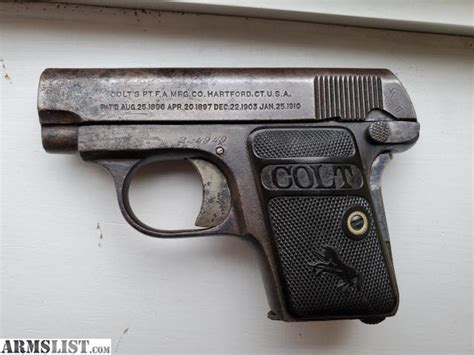 Armslist For Sale Colt 25 Automatic