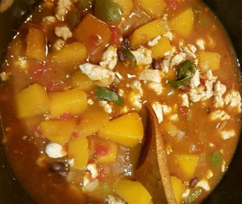 Butternut Turkey Black Bean Chili Gail Sauter