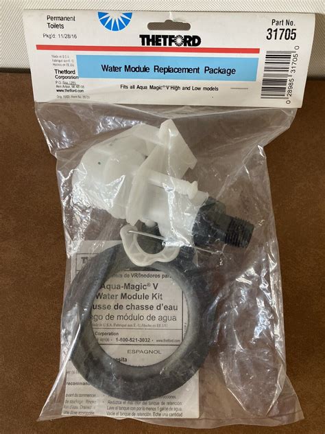 Thetford 31705 Aqua Magic V Toilet Water Module Assembly New Sealed Ebay
