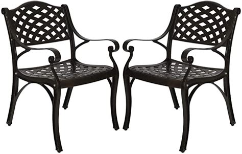Register for free to contact companies directly, compare prices and get the latest news. Amazon.com: FULLWATT 2 Piece Cast Aluminum Chair Outdoor ...