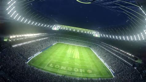 Watch Tottenham Reveal Retractable Pitch At New Stadium Football