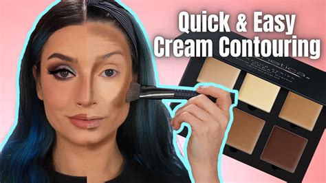 How To Apply Cream Contour For Beginners Creative Cliche Youtube