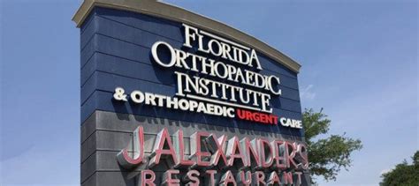 Orthopaedic Urgent Care Florida Orthopaedic Institute