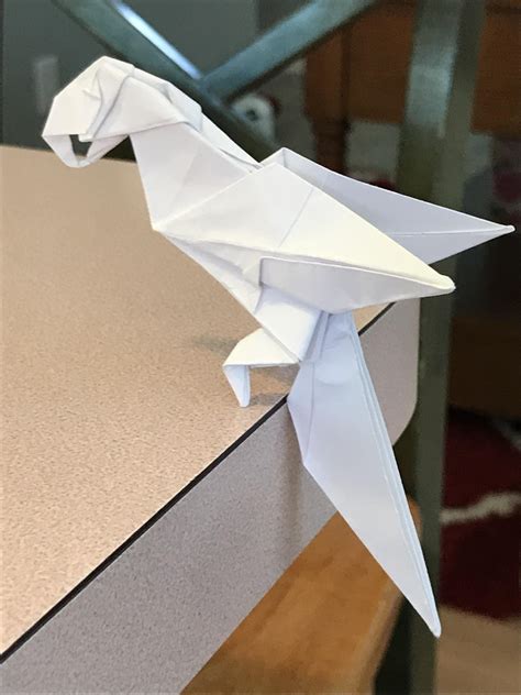 Parrot By John Montroll Folded By Me Rorigami