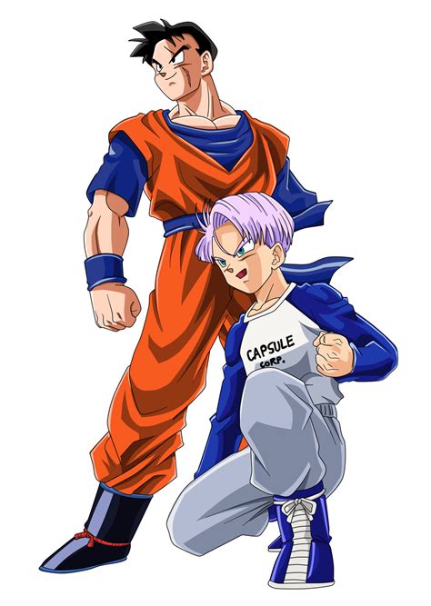 Future Gohan And Trunks Color By Boscha196 On Deviantart Visit Now For 3d Dragon Ball