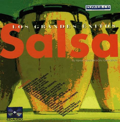 Carátula Frontal de Los Grandes Exitos De Salsa Portada