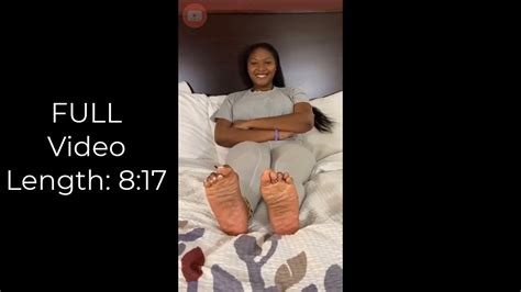 Ki Ebony Size Soles Tickling PREVIEW YouTube