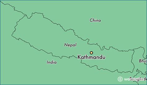 Where Is Kathmandu Nepal Kathmandu Central Region Map