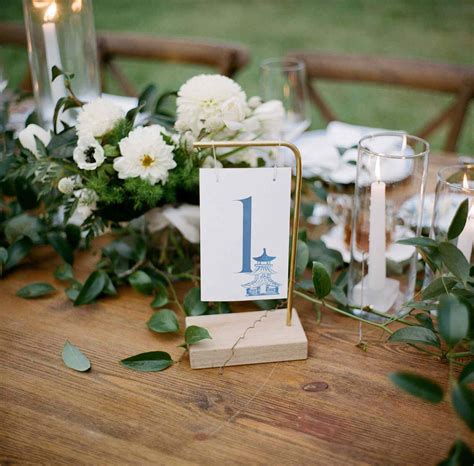 Wedding Table Numbers: 35 Inspirational Designs