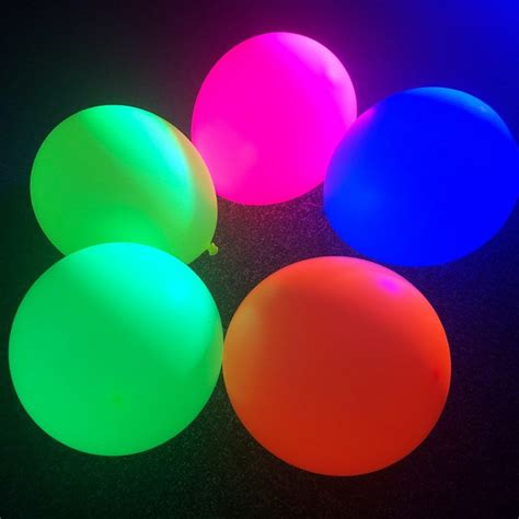 Neon Balloons Uv Party Supplies Uk