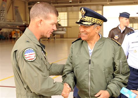 Inspector Of Royal Moroccan Air Forces Visits Langley Air Combat