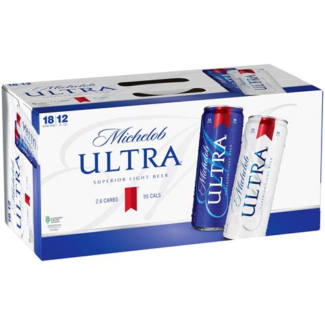 Michelob Ultra 18pk 12oz Cans White Horse Wine And Spirits