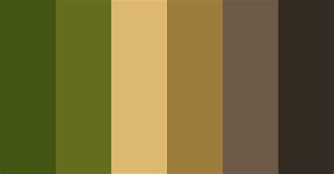 Tropical Rainforest Color Scheme Image