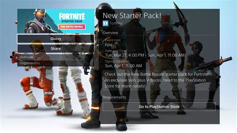 Fortnite Battle Royale Starter Pack Release Date And Items Revealed