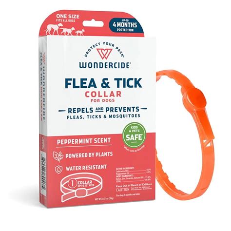 Wondercide Flea And Tick Collar For Dogs With Natural Essential Oils