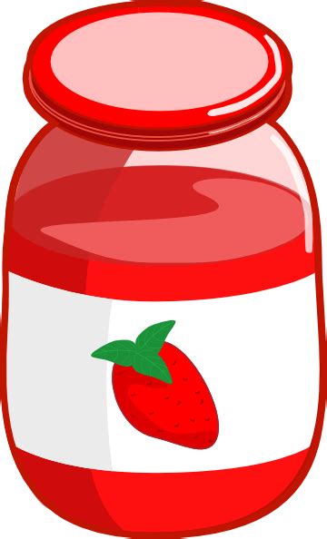 Strawberry Jam Clip Art At Clker Vector Clip Art Online Royalty