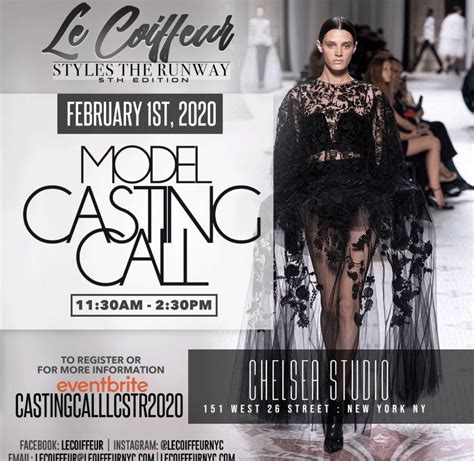 Runway Modeling Auditions In New York City For Fashion Show Auditions