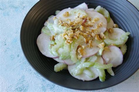 Turnip Salad With Yogurt Dressing Healthyummy Food
