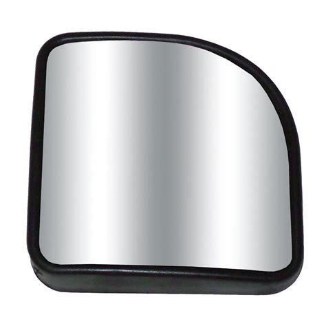 Wedge Hot Spot Blind 3” Mirror Convex Glass W Stick On Black For Car Truck 47662494037 Ebay