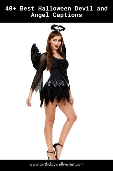 40 Best Halloween Devil And Angel Captions