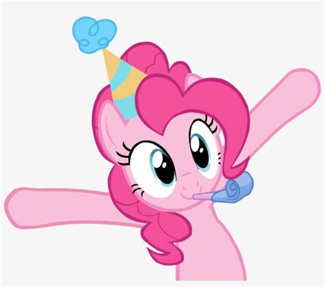 Fanmade Pinkie Pie Celebrating With Arms Up My Little Pony Pinkie Pie