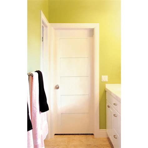 212 Krosswood Doors 36 In X 96 In Shaker 5 Panel Primed Solid Core