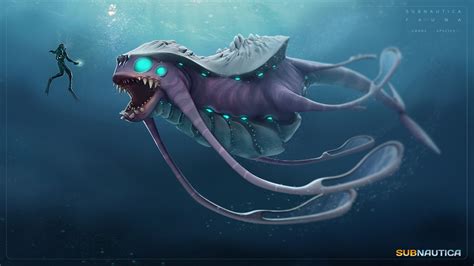 Artstation Subnautica Leviathan Fanart Concept Rebecca El Cheikh In