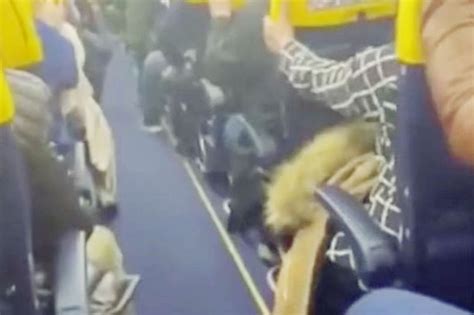 Ryanair Passengers Filmed Vomiting As Flight Hits