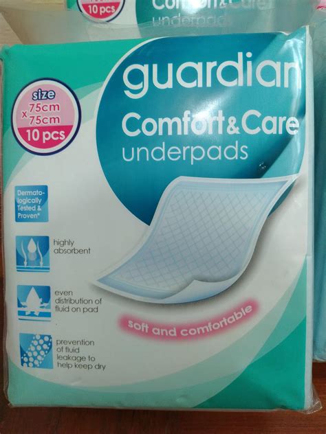 Guardian Comfort And Care Underpads Health And Nutrition Assistive