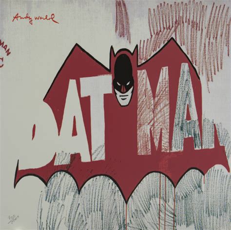 Andy Warhol Batman Kunst Til Salgs I Nettgalleriet