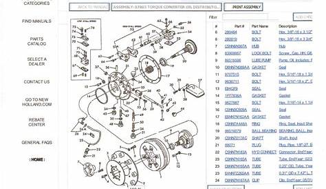Ford 4500 Backhoe Parts Diagram