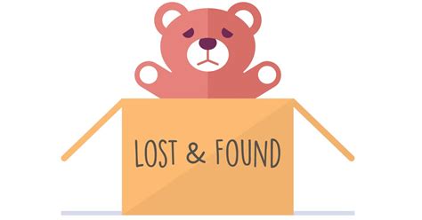 Lost And Found Poster Template