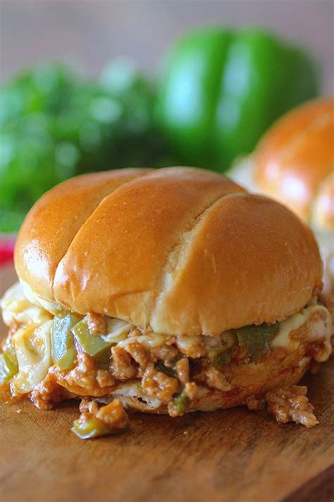 These cheesesteak sloppy joes are even better than the original. Philly Cheesesteak Sloppy Joes | Healthy crockpot recipes ...